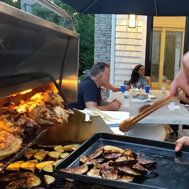 Outdoor Food continues to be FABULOUS in the HAMPTONS